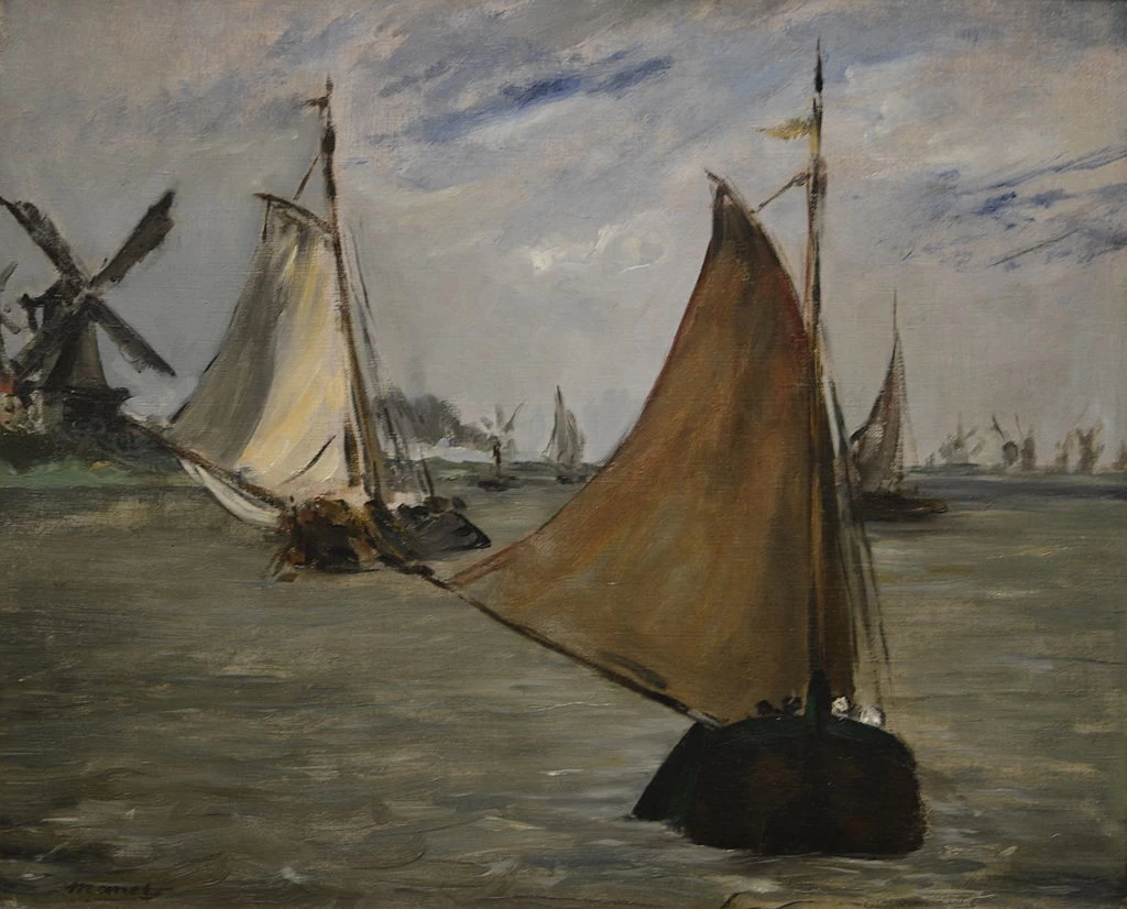  219-Édouard Manet, Vista in Olanda, 1872-Philadelphia Museum of Art 